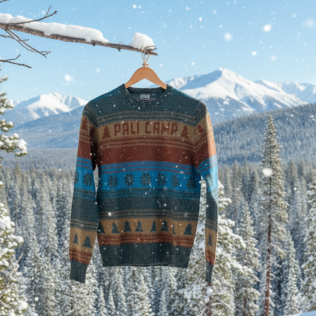 Knitted Camp Sweater