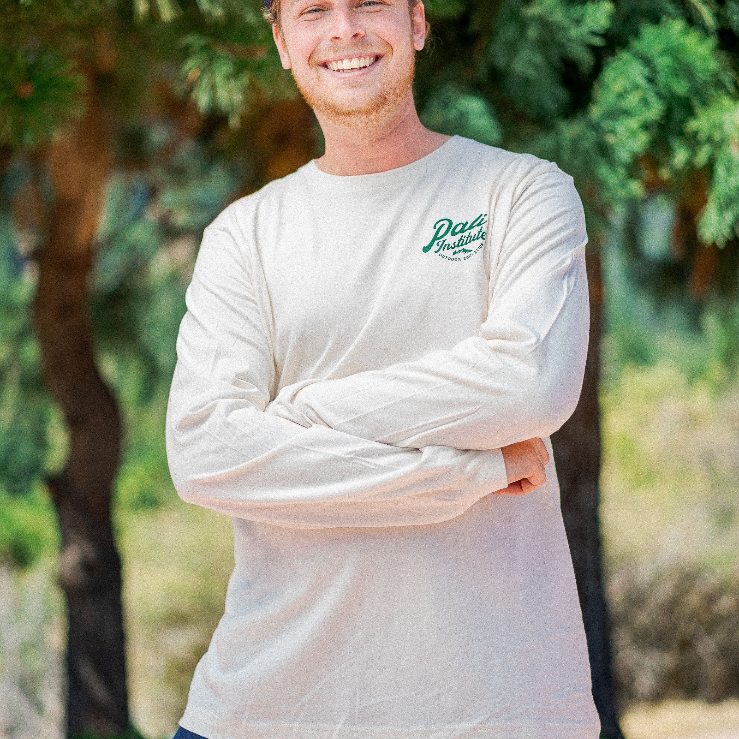 Trailblazing Knowledge in Full Color Long Sleeve Tee