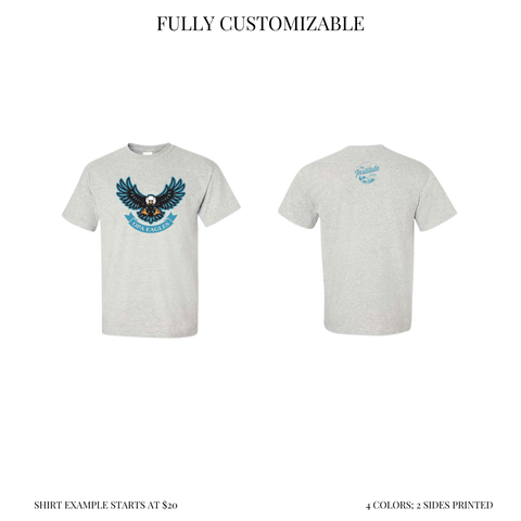 Fully Customizable Group Tee's