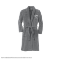 Embroidered Micro Fleece Robe