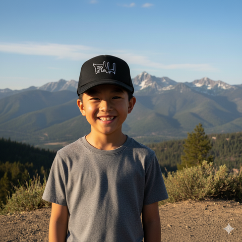 Mesh Graffiti Trucker Hat
