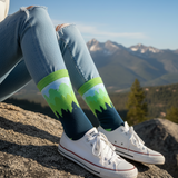 Bamboo Jacquard Pali Socks