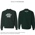 Custom Crew Front and Back Print