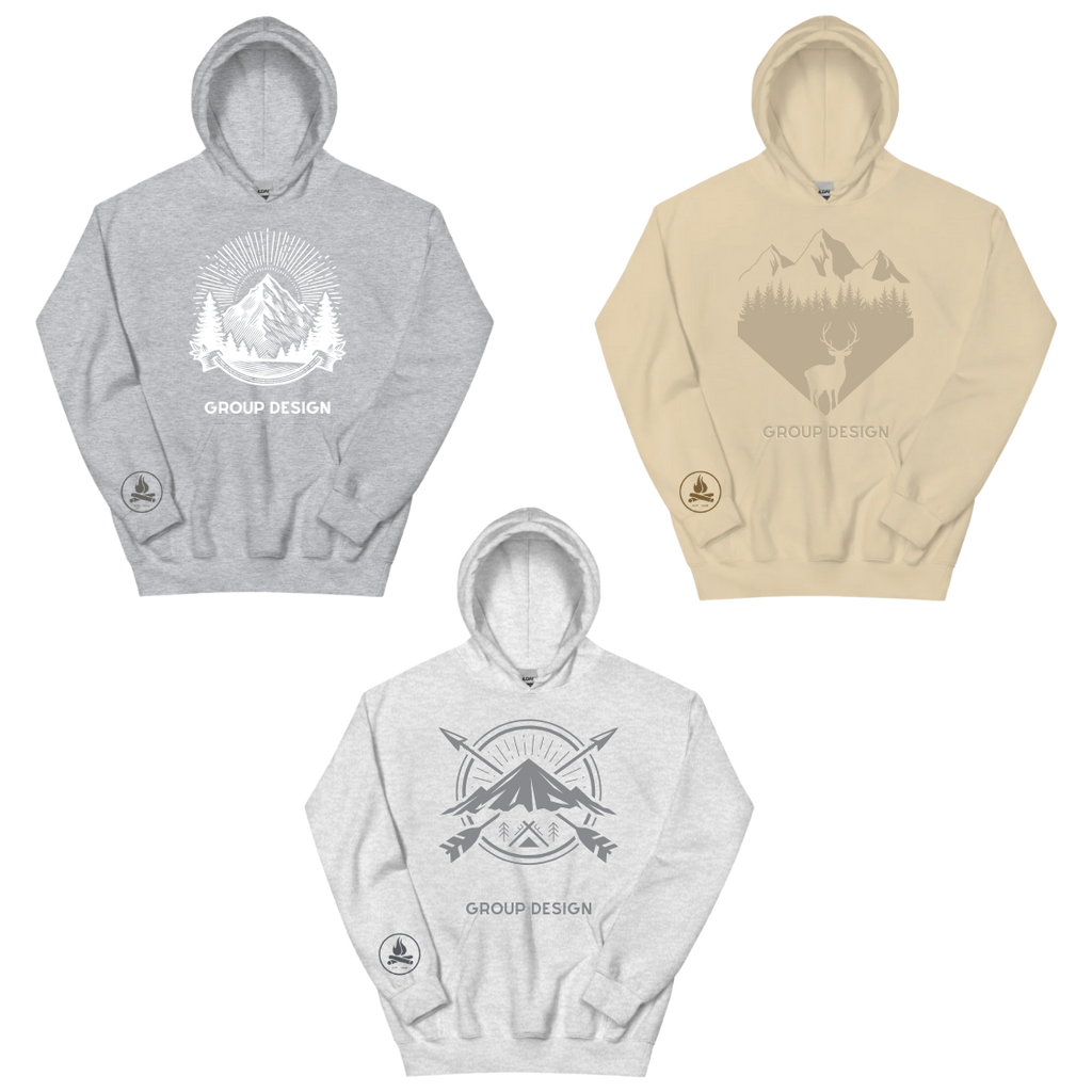 Unisex Customizable Group Hoodies