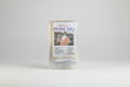 Emergency poncho packaging with a person wearing a poncho on the label.