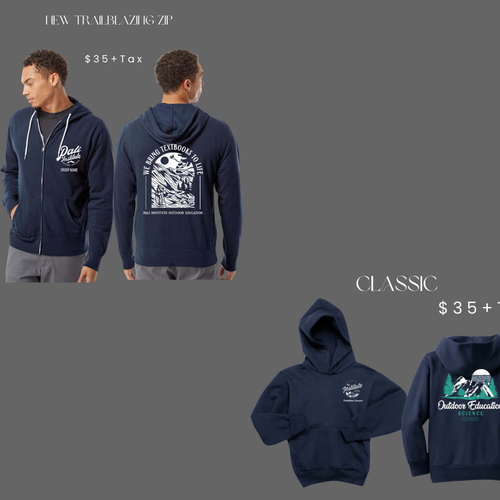 Customized with school name hoodie or zip (BULK)