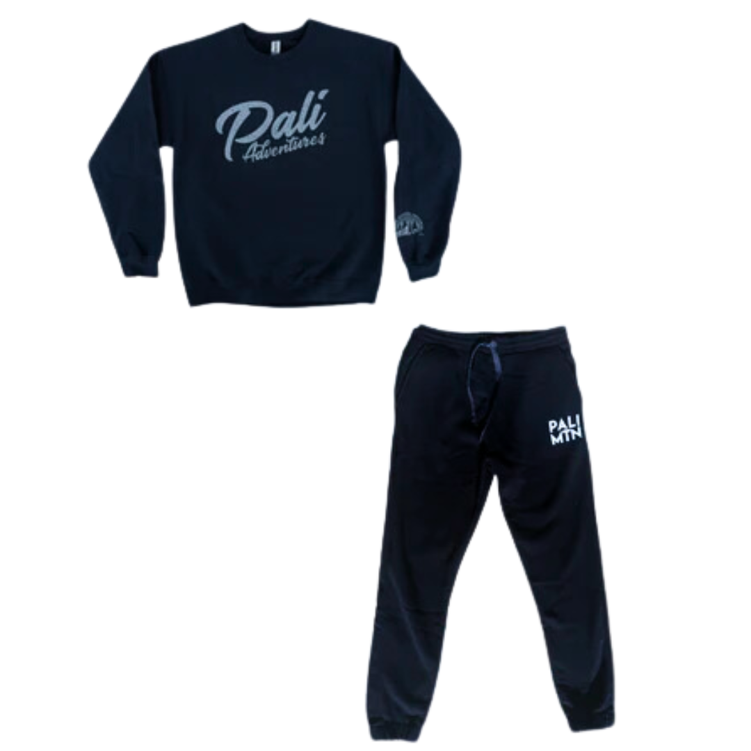 Crew Sweatshirt and Sweatpant Set (Limited Sizing)