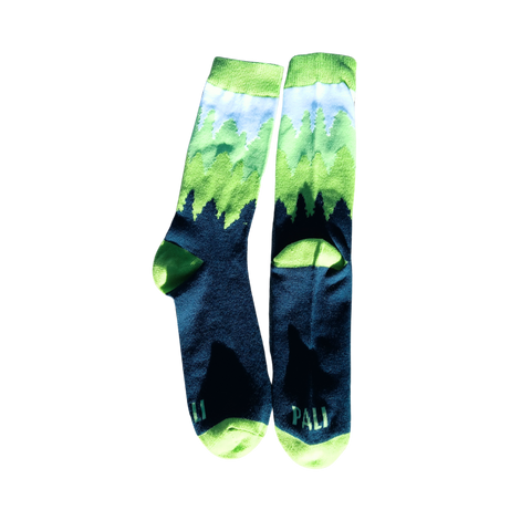 Bamboo Jacquard Pali Socks