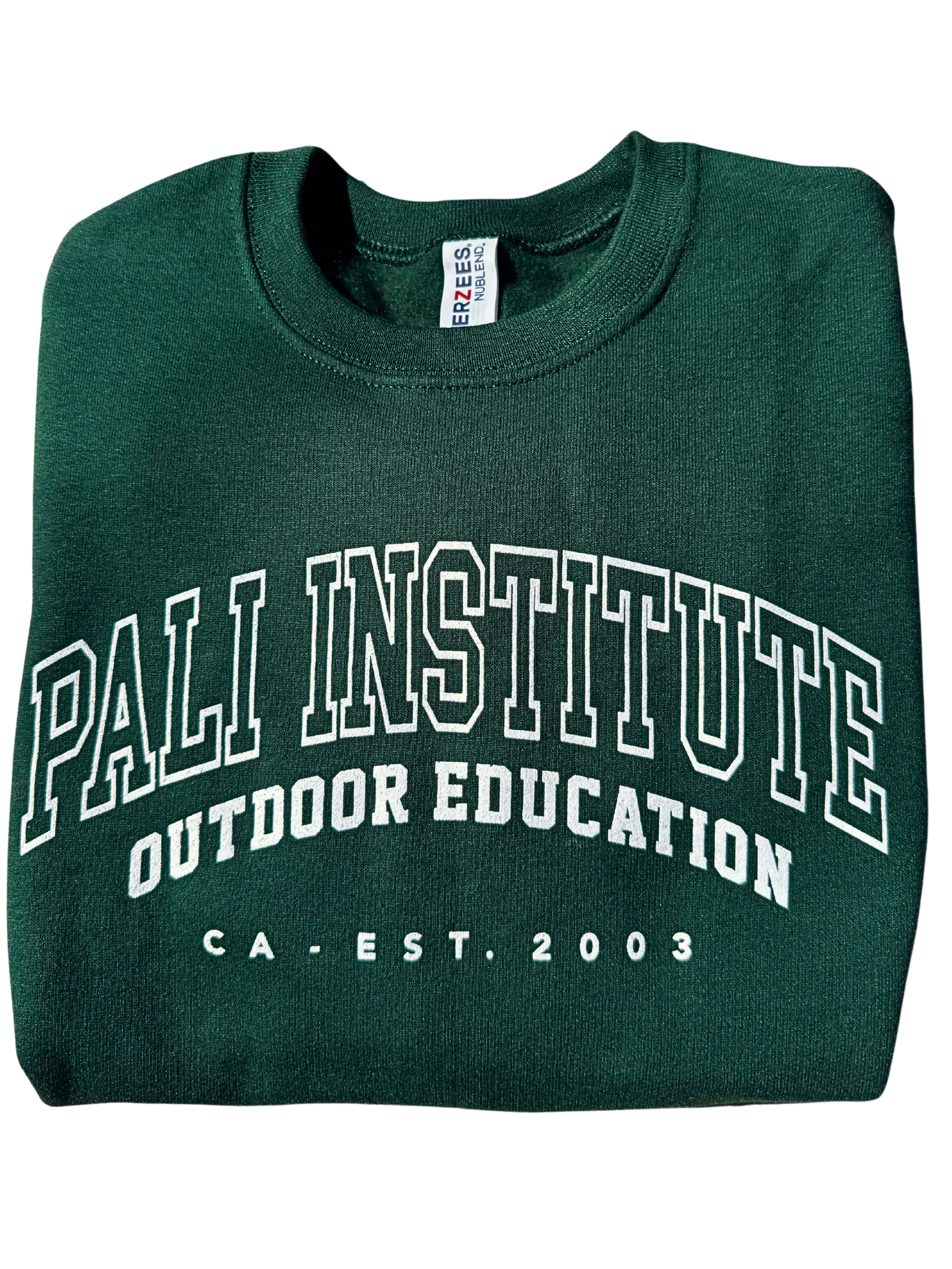 Forest Green Est. Crew Neck Sweatshirt