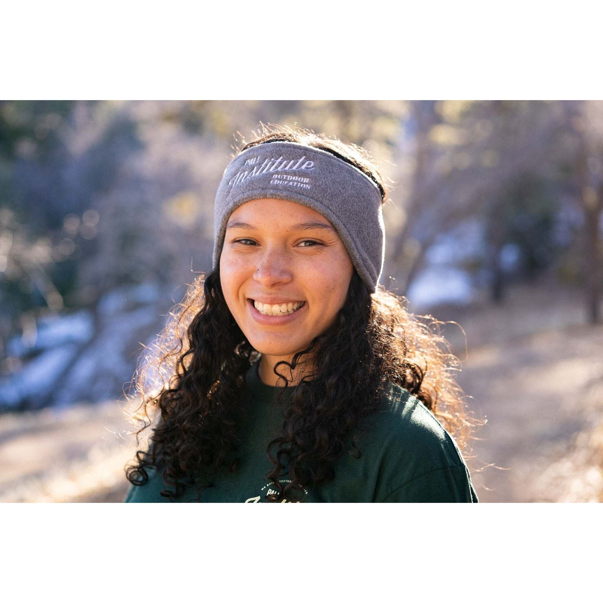 Fleece Embroidered Headband!